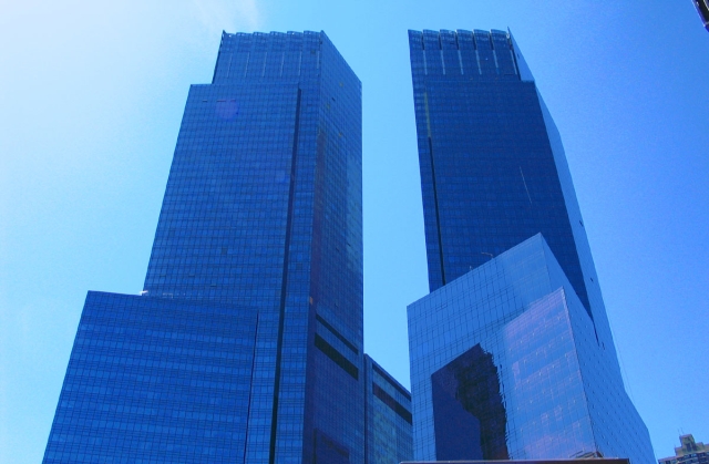 The new Time Warner Towers